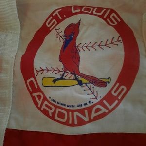 VINTAGE BOSTON RED SOX SMALL ZIPPERED BAG